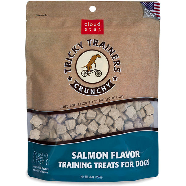 Tricky Trainers Crunchy Salmon Flavor Dog Treats