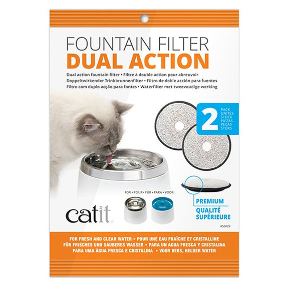 Dual Action Pet Fountain Replacement Filters