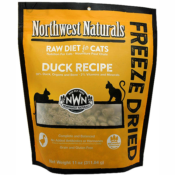 Nibbles Duck Formula Freeze-Dried Raw Cat Food