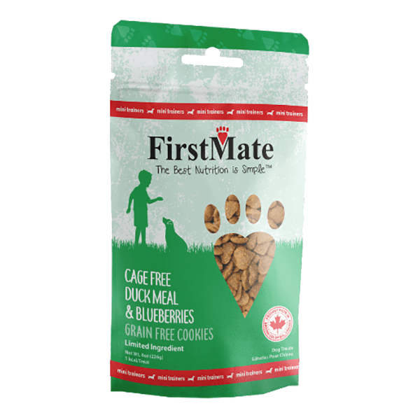 Cage-Free Duck Meal & Blueberries Grain-Free Mini Dog Training Cookies