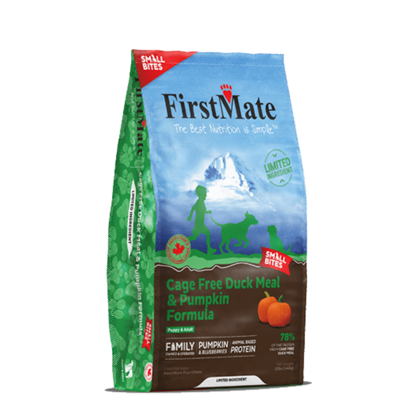 Cage-Free Duck Meal & Pumpkin Formula Small Bites Grain-Free Dry Dog Food
