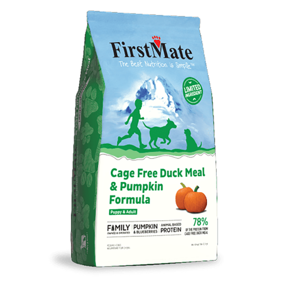 Cage-Free Duck Meal & Pumpkin Formula Grain-Free Dry Dog Food