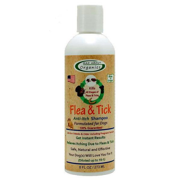 Organic Anti-Itch Flea & Tick Dog Shampoo