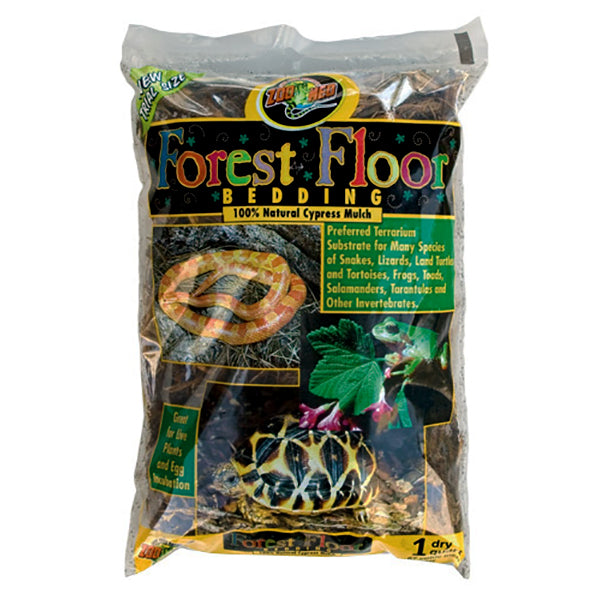 Forest Floor Bedding Natural Cypress Mulch Reptile & Amphibian Substrate