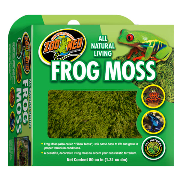 All Natural Living Frog Pillow Moss Reptile & Amphibian Substrate