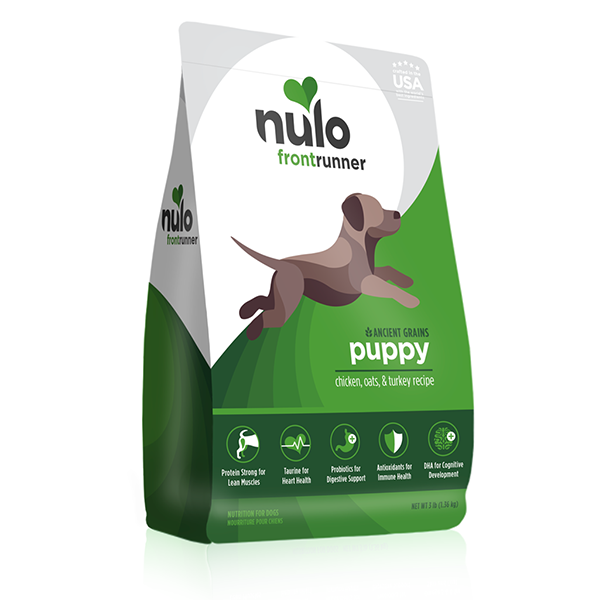Frontrunner High Meat Kibble Chicken, Oats & Turkey Recipe Puppy Dry Dog Food