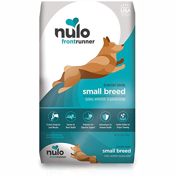 Frontrunner High Meat Kibble Small Breed Turkey, Whitefish & Quinoa Recipe Adult Dry Dog Food
