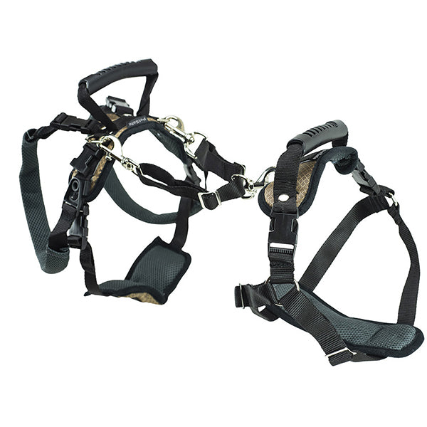 Solvit CareLift Full-Body Lifting Support Harness for Dogs Black