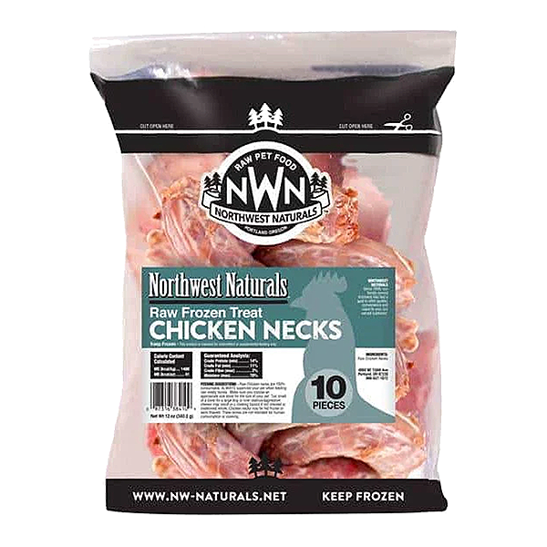 Raw Meaty Bones Chicken Necks Frozen Recreational Raw Dog Chew