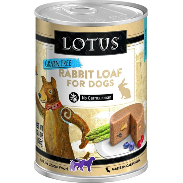 Rabbit Loaf Grain-Free Wet Canned Dog Food