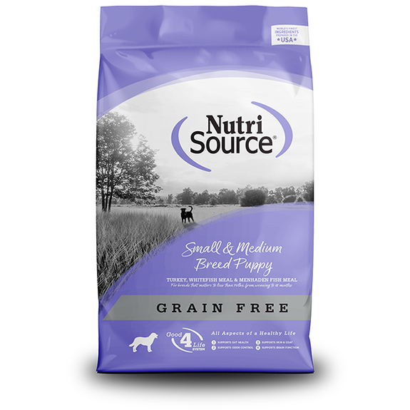 Small & Medium Breed Puppy Grain-Free Recipe Dry Dog Food