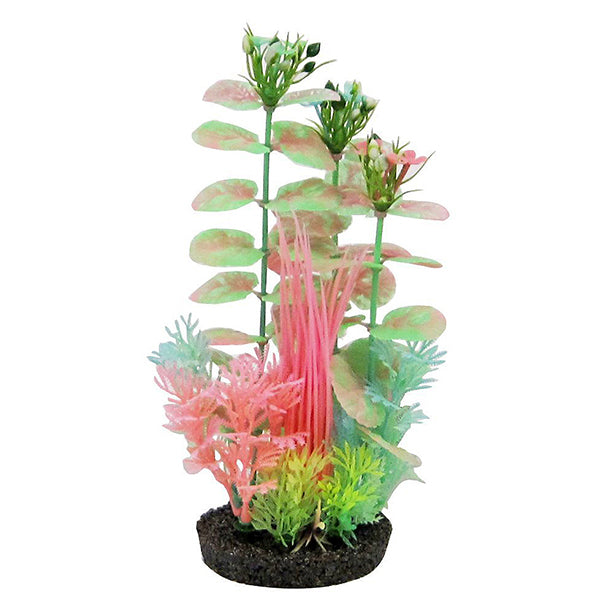 plastic plants for aquarium 4" Glow In The Dark - Penn-Plax