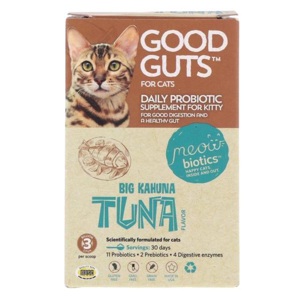 Meowbiotics Good Guts Big Kahuna Tuna Flavor Probiotic Cat Supplement