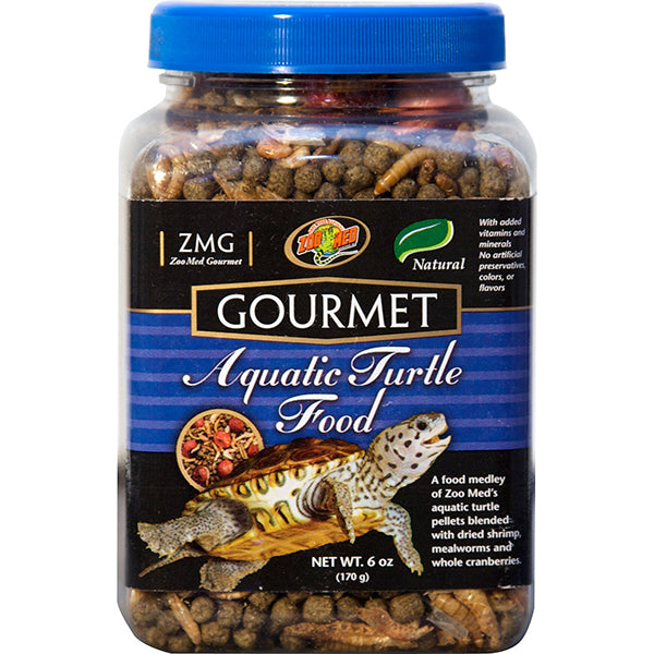 Gourmet Complete & Balanced Aquatic Turtle Food Freeze-Dried & Pellets