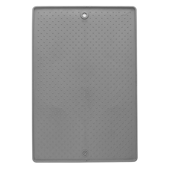 Grippmat Everyday Silicone Pet Placemat Gray