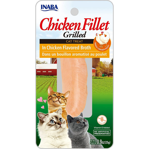 Grilled Chicken Fillet in Chicken Broth Grain-Free Gourmet Cat Treat
