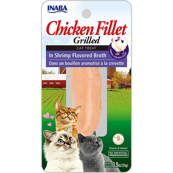 Grilled Chicken Fillet in Shrimp Broth Grain-Free Gourmet Cat Treat