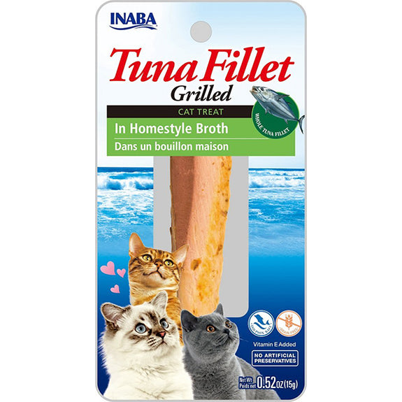 Grilled Tuna Fillet in Homestyle Broth Grain-Free Gourmet Cat Treat