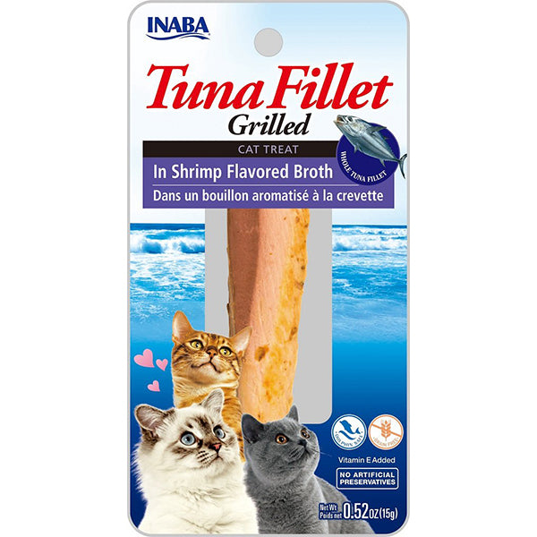 Grilled Tuna Fillet in Shrimp Broth Grain-Free Gourmet Cat Treat