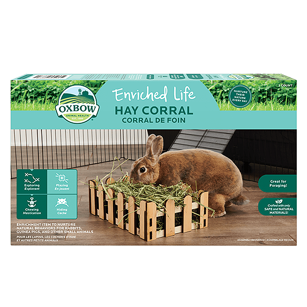 Enriched Life Hay Corral Small Animal Habitat Addition