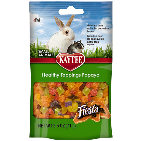 Fiesta Healthy Toppings Papaya Small Animal Treat