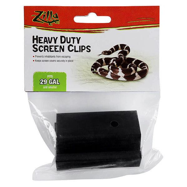 Heavy Duty Screen Clips for Terrariums