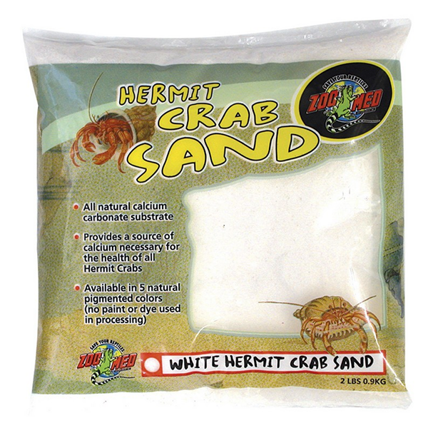 Hermit Crab Sand White Calcium Substrate