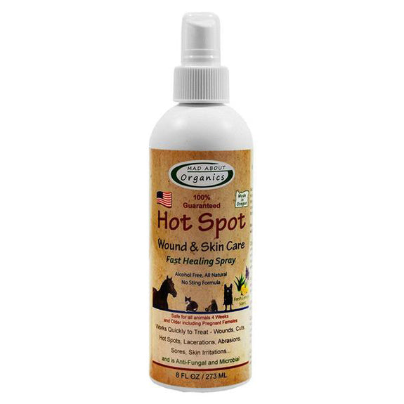 Organic Herbal Healing Hot Spot Dog Spray