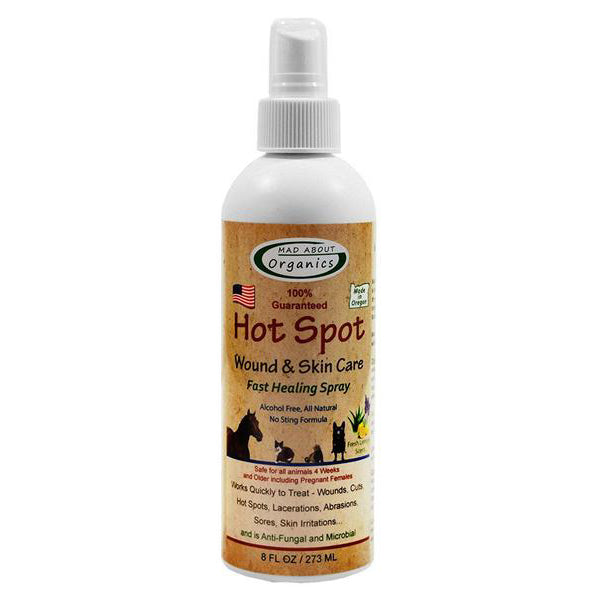 Organic Herbal Healing Hot Spot Dog Spray