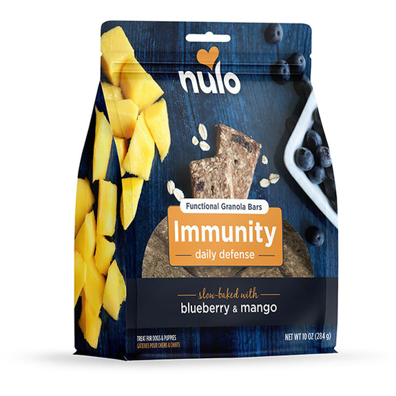 Functional Granola Bars Immunity Daily Defense Blueberry & Mango Dog Treats
