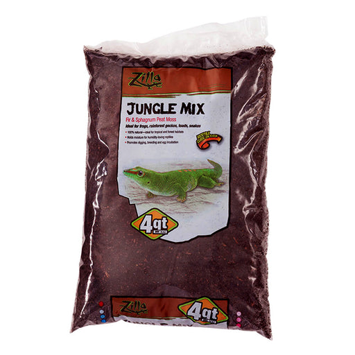 Zilla Jungle Mix Reptile Bedding, Sphagnum moss/Fir shavings, 24qt