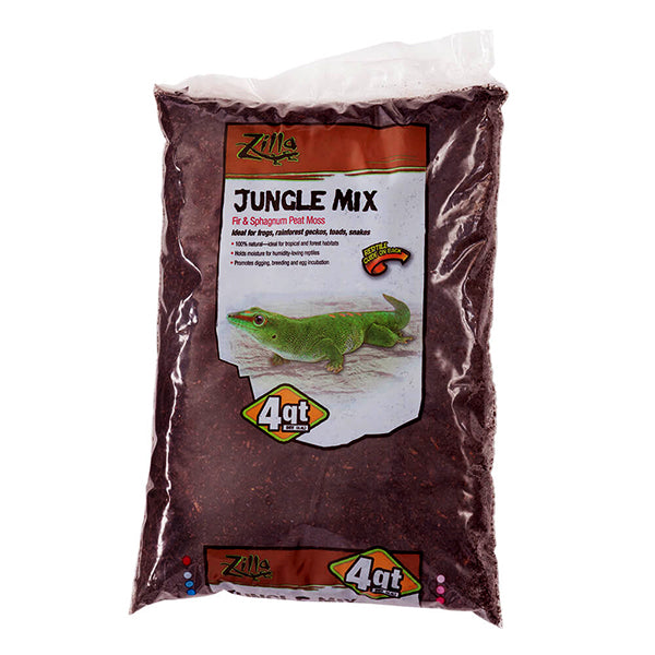 Jungle Mix Fir Bark & Sphagnum Peat Moss Blend Bedding Reptile & Amphibian Substrate