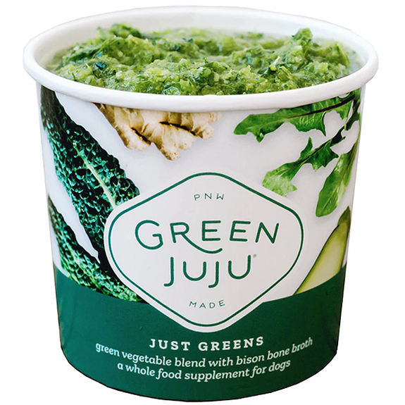 Just Greens Frozen Vegetable & Bone Broth Blend Whole Food Supplement for Dogs