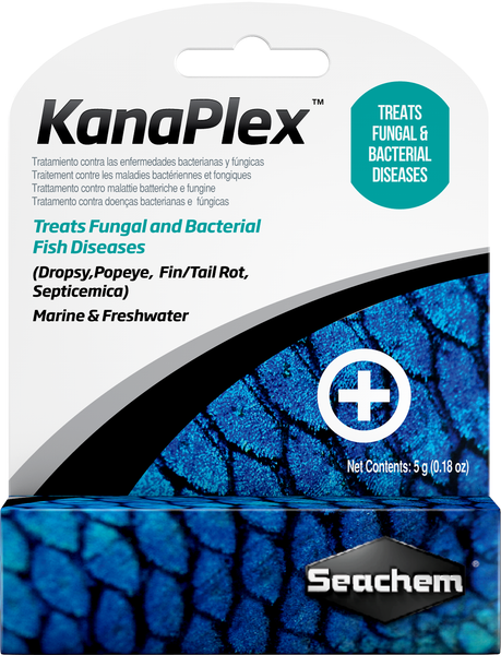 KanaPlex Kanamycin Aquarium Fungal & Bacterial Fish Disease Medication Treatment