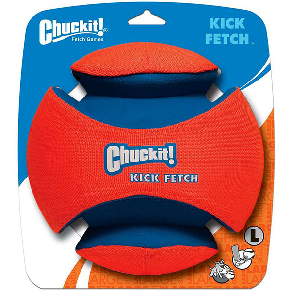 Kick Fetch Rubber, Foam & Polyester Ball Dog Fetch Toy