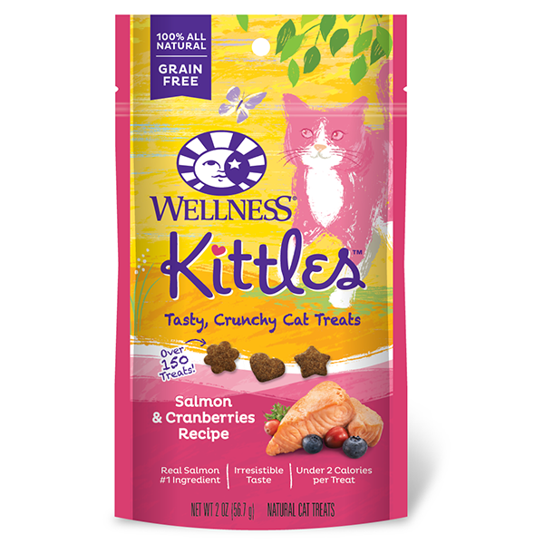 Kittles Grain-Free Crunchy Salmon & Cranberry Cat Treats