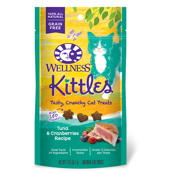 Kittles Grain-Free Crunchy Tuna & Cranberry Cat Treats