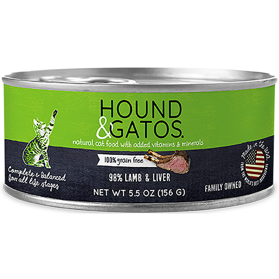 98% Lamb & Lamb Liver Formula Grain-Free Wet Canned Cat Food