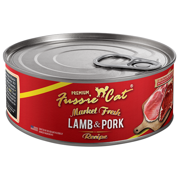 Premium Market Fresh Lamb & Pork Pate Grain-Free Canned Cat Food
