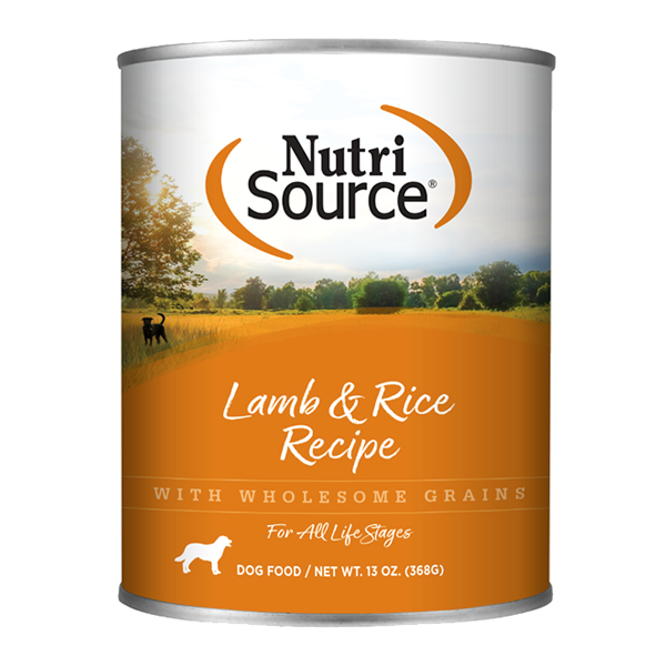 Lamb & Rice Recipe Wet Canned Dog Food