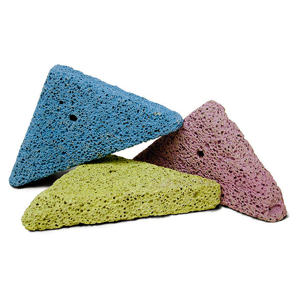 Lava Bites Multicolor Volcanic Stones Small Animal Chew Toy