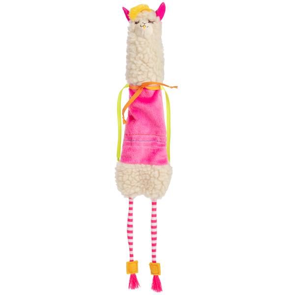 Leggy Llama Plush Kicker Catnip Cat Toy