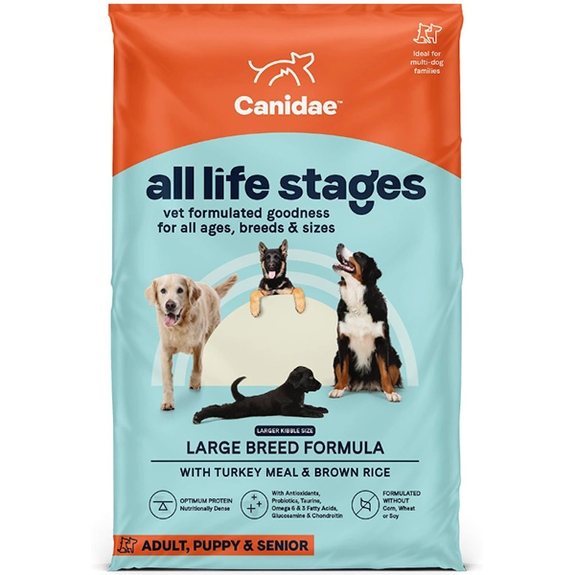 All Life Stages Large Breed Turkey Meal and Rice Formula Dry Dog Food