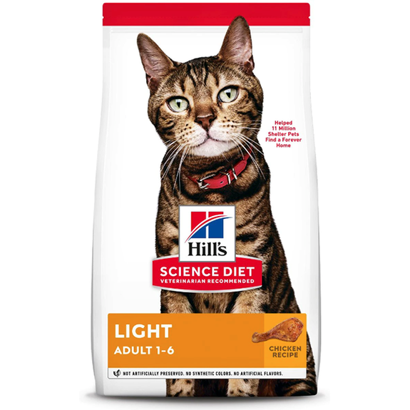 Light Adult Chicken Recipe Dry Cat Food