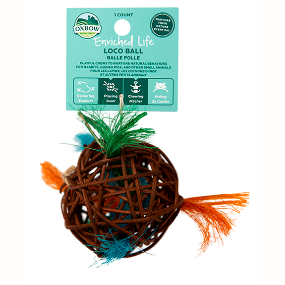Enriched Life Loco Ball Small Animal Chew & Toy
