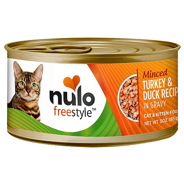 FreeStyle Minced Turkey & Duck Recipe in Gravy Grain-Free Canned Cat Food