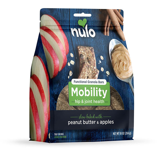 Functional Granola Bars Mobility Hip & Joint Health Peanut Butter & Apples Dog Treats