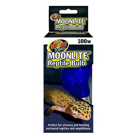 Moonlite Reptile Bulb Blue Nocturnal Light & Heat Emitter 100 Watt