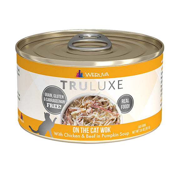 TRULUXE On The Cat Wok with Chicken & Beef in Pumpkin Soup Canned Grain-Free Cat Food