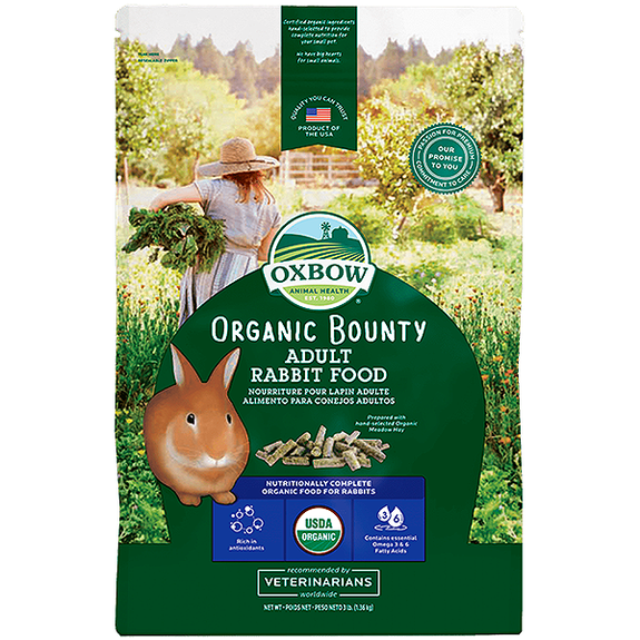 Organic Bounty Rabbit Food Pellets